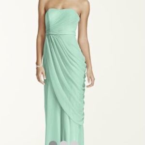 Mint bridesmaid dress